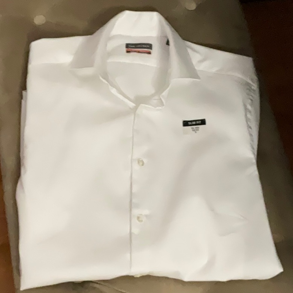 COPY - New Van Heusen stain shield slim fit shirt